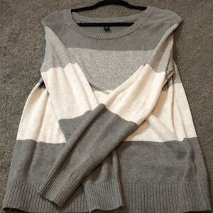 Color block sweater